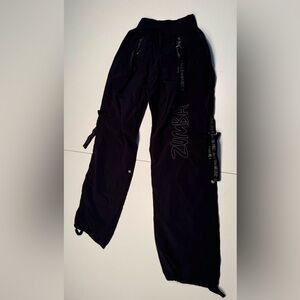 Zumba fitness cargo pants, black medium